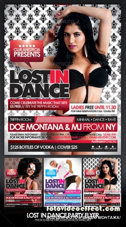 Lost In Dance Flyer