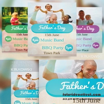 CreativeMarket - Father's Day Flyer - 41847