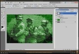 Видеоурок photoshop Эффект ночного видения