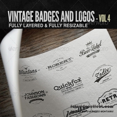 GraphicRiver - Vintage Badges and Logos Vol 4 - 7664479