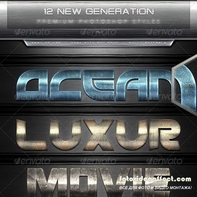 GraphicRiver - 12 New Generation Text Effect Styles Vol.1 - 7630718