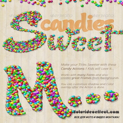 GraphicRiver - Candy Text Creator - Photoshop Actions - 7588581