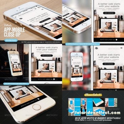 GraphicRiver - App UI Close-Up Mock-Up 5s White - 7677542
