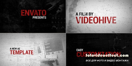 Evidence - Project for After Effects (Videohive)