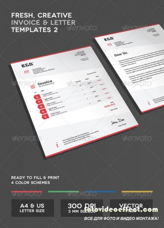 Invoice & Letter Templates II