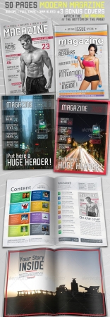 50 Page Magazine / Newsletter + 3 Bonus Covers
