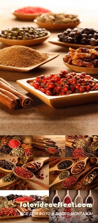 Stock Photo: Fragrant spices