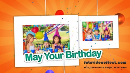 Happy Birthday Celebrations Photo Gallery - Project for After Effects (Videohive)