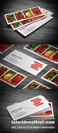 Slim Photography Business Card