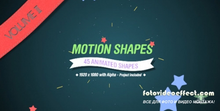 Motion Shapes Vol.2 - Motion Graphics +AE (Videohive)