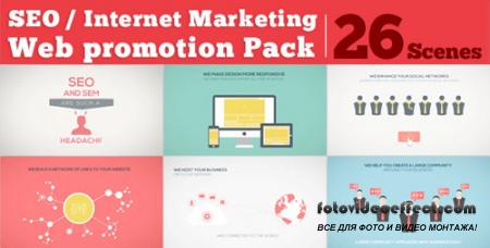 SEO / Internet Marketing / Web Promotion Pack - Project for After Effects (Videohive)