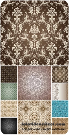   ,  / Backgrounds with patterns, vector