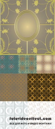 Stock: Seamless decorative ornament