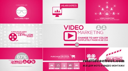 Online Video Marketing Intro - Project for After Effects (Videohive)