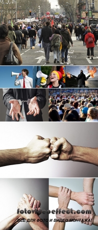 Stock Photo: Manifestation