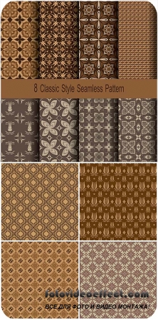     / Vector classic texture brown tones