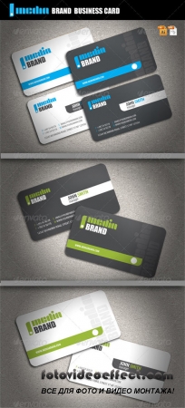 Media Brand Business Card