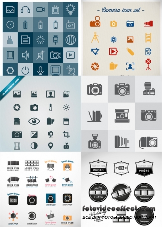 Vector Photography Icons